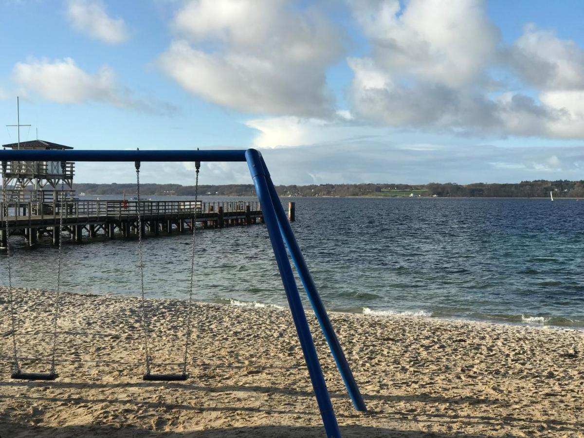 Weitblick - Mit Strandkorb, Mehr Meer Geht Nicht กลึคส์บวร์ก ภายนอก รูปภาพ