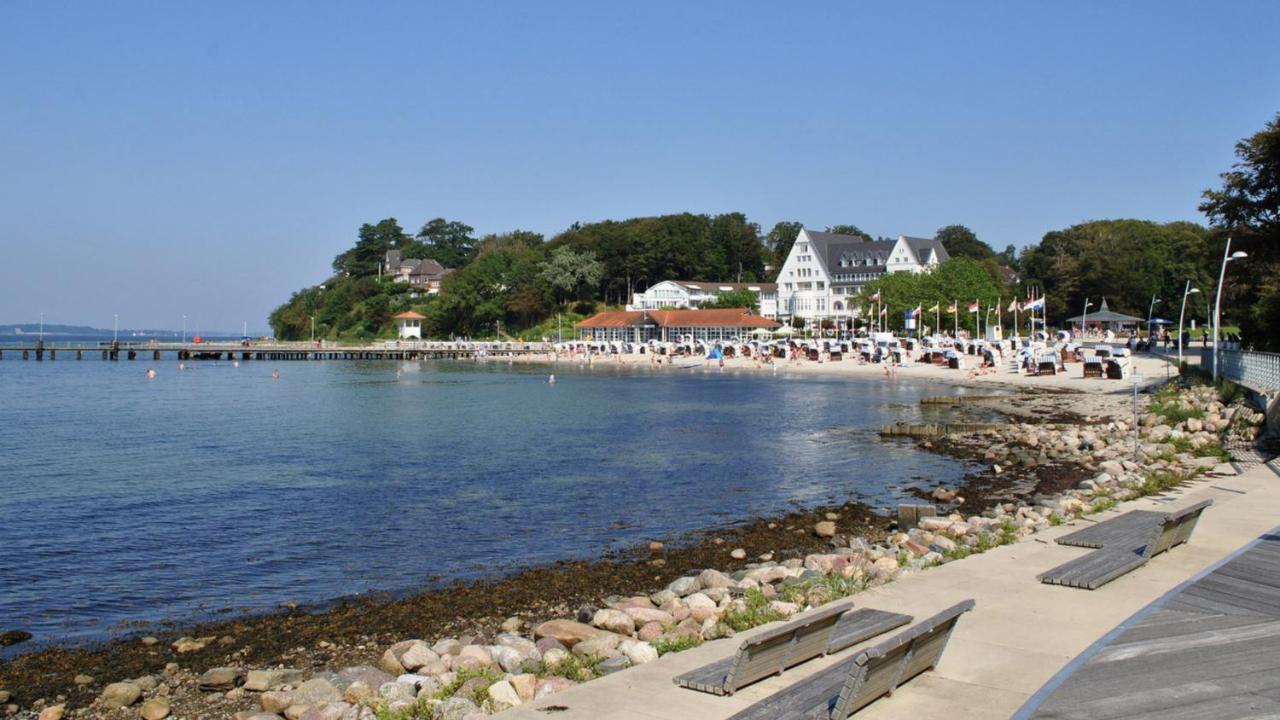 Weitblick - Mit Strandkorb, Mehr Meer Geht Nicht กลึคส์บวร์ก ภายนอก รูปภาพ