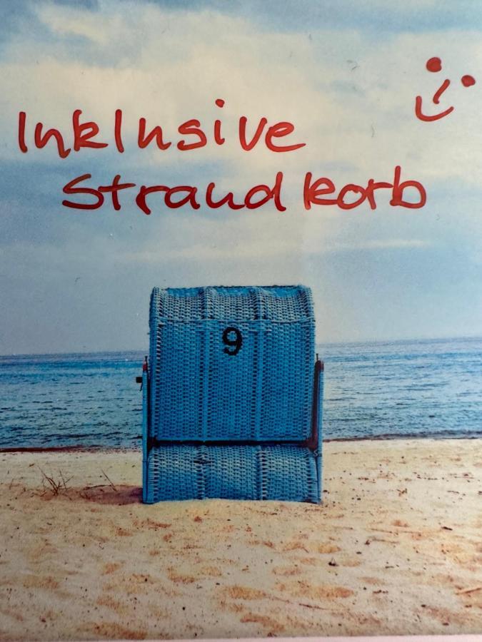 Weitblick - Mit Strandkorb, Mehr Meer Geht Nicht กลึคส์บวร์ก ภายนอก รูปภาพ